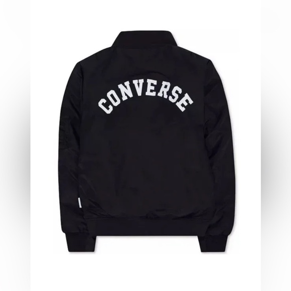 Converse Other - Converse Black OuterwearJacket . Size 10-12 years
